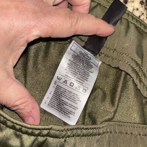 Adidas Men PrimeGreen Pants Track Jogger Stretch Athletic XS Green White Logo - Picture 9 of 9